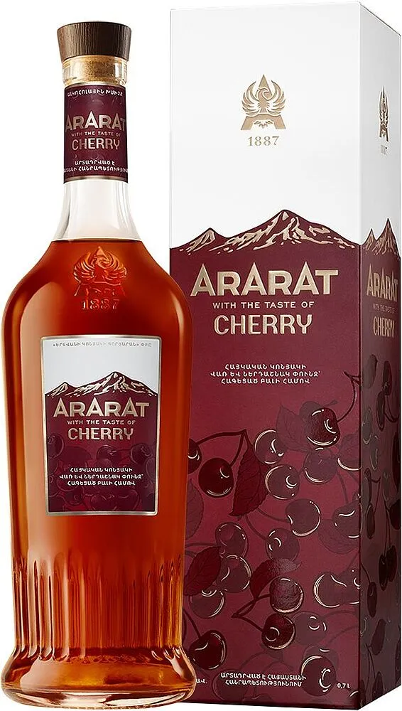 Alcoholic cherry drink "Ararat" 0.7l