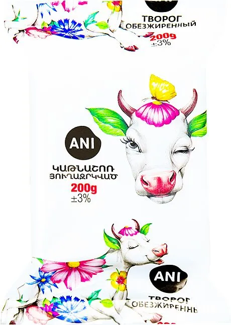 Curds skimmed  "Ani" 200g